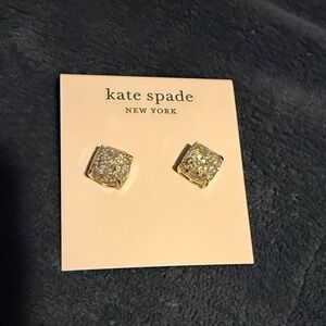 Kate Spade Gold-Tone Sparkling Stud Earrings